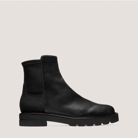 NEW Stuart Weitzman 5050 Lift Bootie in Black Size 7 - Picture 1 of 11